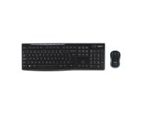 Ensemble clavier souris sans fil MK270 noir Logitech