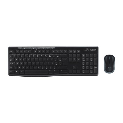 Pack teclado + ratón inalámbricos en Francés MK270 Logitech AZERTY (En Idioma FRANCÉS)