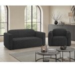 Canapé modulable Neom tissu - 2 places L.188 cm