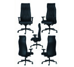 Poltrona Italians London con base nera