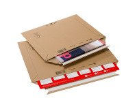 Enveloppes d'expédition en carton Bruneau 39 x 27 cm ouverture grand côté