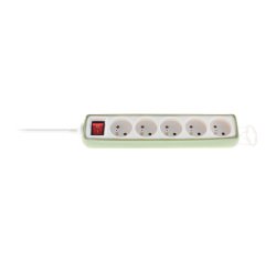 Multiprise Zenitech 5 prises avec interrupteur – Câble 1 m