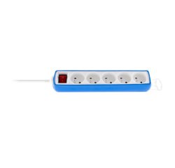 Multiprise Zenitech 5 prises avec interrupteur – Câble 1 m