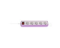 Multiprise Zenitech 5 prises avec interrupteur – Câble 1 m