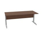 Desk L metal legs depth 80 x height 72 cm