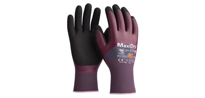 Guanti ATG MaxiDry® Elite™ 64-225 in schiuma di NBR, 1 paio