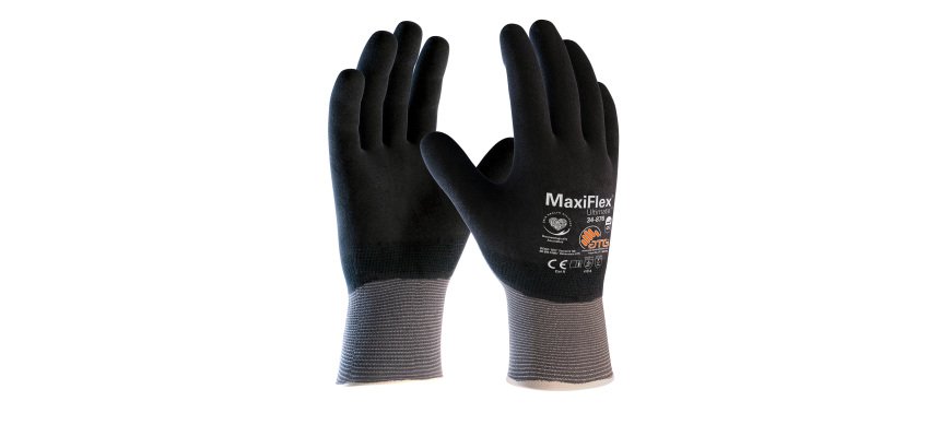 Guanti antitaglio A ATG MaxiFlex® Ultimate™ 34-876 in schiuma di NBR, 1 paio