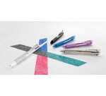 Stylo roller Pilot FriXion Ball 4 couleurs effaçable rétractable pointe 0,5 mm