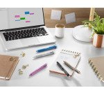 Stylo roller Pilot FriXion Ball 4 couleurs effaçable rétractable pointe 0,5 mm
