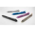 Stylo roller Pilot FriXion Ball 4 couleurs effaçable rétractable pointe 0,5 mm