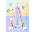 Stylo roller Pilot FriXion Ball 4 couleurs effaçable rétractable pointe 0,5 mm