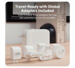Targus HyperJuice power adapter - GaN - USB, 3 x USB-C - 100W