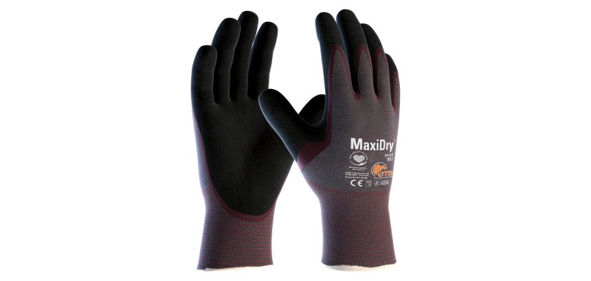 Guanti antitaglio A ATG MaxiDry® 56-424 in schiuma di NBR, 1 paio