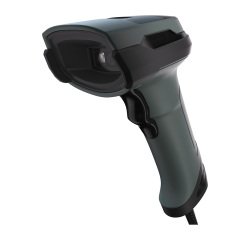 Lector código de barras y QR 1D/2D manual con cable y soporte Safescan 330-W