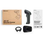 Lector de códigos de barras y QR inalámbrico 1D/2D por bluetooth Safescan 350-BT