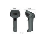 Lector código de barras y QR 1D/2D manual con cable Safescan 310-W