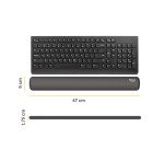 Repose-poignet pour clavier Fellowes Breyta