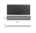 Repose-poignet pour clavier compact Fellowes Breyta