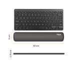 Repose-poignet pour clavier compact Fellowes Breyta