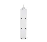 Power strip with 5 sockets Zenitech with switch – 4 m cable
