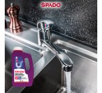 Déboucheur gel spécial bouchon total Spado - Flacon de 1L