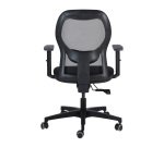 Sedia operativa Simplemesh Slim con base nera