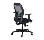 Sedia operativa Simplemesh Slim con base nera