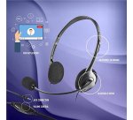 Auriculares con cable NGS MS103 MAX con micrófono conexión jack 3.5 y adaptador a doble jack