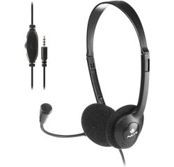 Auriculares con cable NGS MS103 MAX con micrófono conexión jack 3.5 y adaptador a doble jack