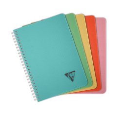 Carnet spirale Linicolor Essence A5 14,8 x 21 cm petits carreaux - 180 pages