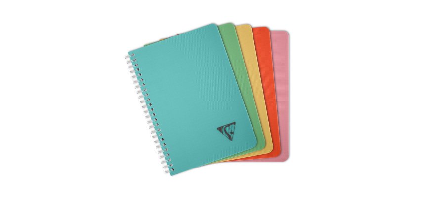 Carnet spirale Linicolor Essence A5 14,8 x 21 cm petits carreaux - 180 pages
