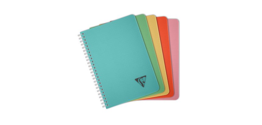 Carnet spirale Linicolor Essence A5 14,8 x 21 cm petits carreaux - 180 pages