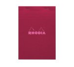 Bloc de bureau Rhodia Couleurs N°16 A5 14,8 x 21 cm agrafé couverture couleur - petits carreaux - 80 feuilles