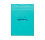 Bloc de bureau Rhodia Couleurs N°16 A5 14,8 x 21 cm agrafé couverture couleur - petits carreaux - 80 feuilles