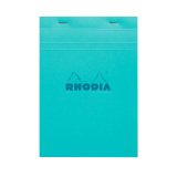 Bloc de bureau Rhodia Couleurs N°16 A5 14,8 x 21 cm agrafé couverture couleur - petits carreaux - 80 feuilles