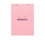 Bloc de bureau Rhodia Couleurs N°16 A5 14,8 x 21 cm agrafé couverture couleur - petits carreaux - 80 feuilles