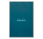 Bloc de bureau Rhodia Couleurs N°20 21 x 31,8 cm agrafé couverture couleur - grands carreaux - 80 feuilles perforés 4 trous