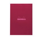 Bloc de bureau Rhodia Couleurs N°18 A4  21 x 29,7 cm agrafé couverture couleur - petits carreaux - 80 feuilles