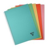 Carnet spirale Linicolor Essence A4 21 x 29,7 cm grands carreaux - 180 pages