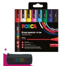Rotuladores Posca colores surtidos PC5M- Caja de 8
