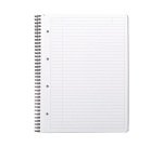 Cahier spirale Rhodia Greenbook A4+ 22,5 x 29,7 cm - ligné - perforé 4 trous - 160 pages - couverture polypropylène