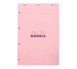 Rhodia Kantoorkladblok Kleuren Nr. 20 21 x 31,8 cm geniet kleur omslag - kleine ruitjes - 80 vellen geperforeerd 4 gaten