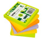 Notes repositionnables UPM Spring couleurs assorties 75 x 75 mm - bloc de 100 feuilles