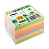 Notes repositionnables UPM Super Strong couleurs assorties Spring 75 x 75 mm - bloc de 100 feuilles