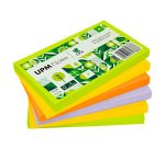Notes repositionnables UPM Spring couleurs assorties 125 x 75 mm - bloc de 100 feuilles