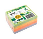 Bloc cube repositionnable UPM Spring couleurs 75 x 75 mm - bloc de 400 feuilles