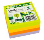 Bloc cube repositionnable UPM Spring couleurs 75 x 75 mm - bloc de 400 feuilles