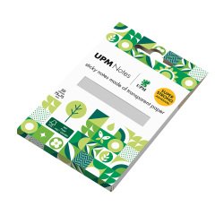 Notes repositionnables UPM Strong papier transparent 75 x 75 mm - bloc de 50 feuilles