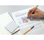 Notes repositionnables UPM Strong papier transparent 75 x 75 mm - bloc de 50 feuilles