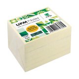 Notes repositionnables UPM Super Strong jaune 75 x 75 mm - bloc de 100 feuilles